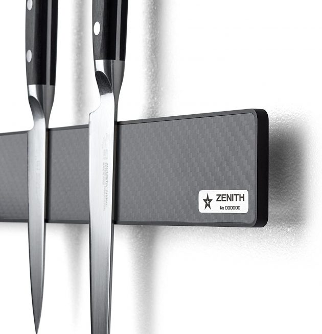 Magnetic Knife Holder ZENITH Carbon fiber matt Black