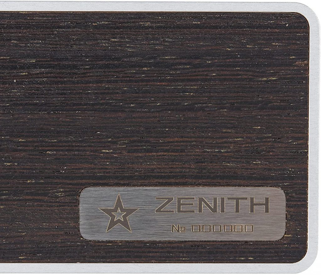 Magnetic Knife Holder ZENITH Wenge Silver (wood grain)